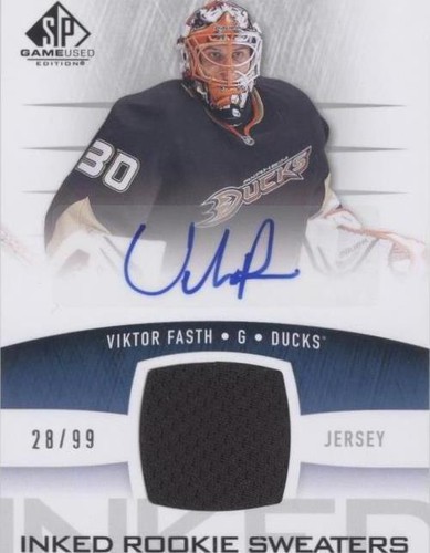 2013-14 SP Game Used Edition - Viktor Fasth #IRS-VF