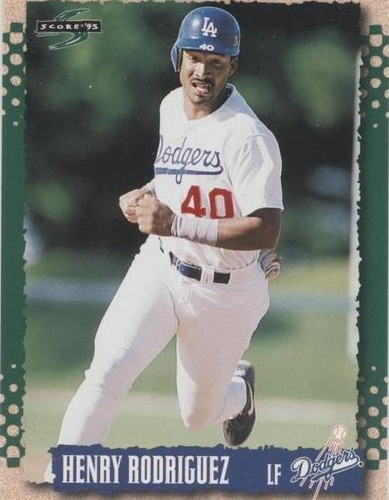 1995 Score - Henry Rodriguez #52