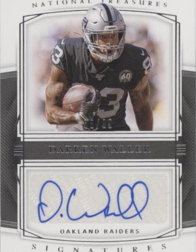 2019 Panini National Treasures Darren Waller #S-DW