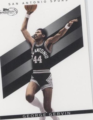 2008-09 Topps Signature - George Gervin #TS-GG