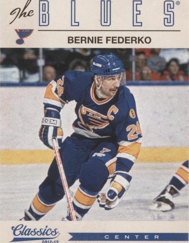 2012-13 Panini Classics Signatures - Bernie Federko #88