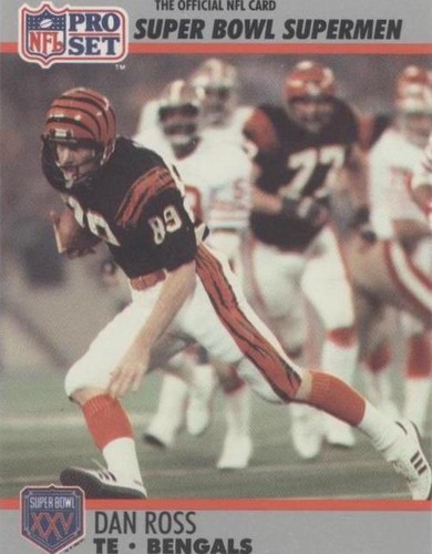 1990 Pro Set Super Bowl XXV Silver Anniversary - #55 Dan Ross | eBay