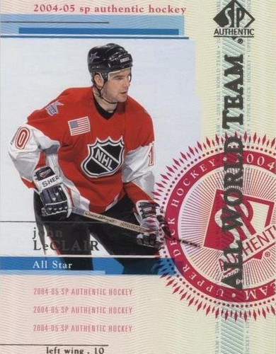 2004-05 SP Authentic - John LeClair #135