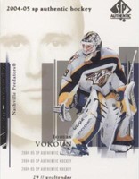 2004-05 SP Authentic - Tomas Vokoun #51
