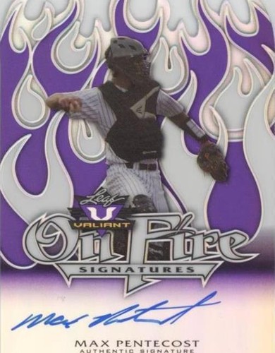 2014 Leaf Valiant - Max Pentecost #OF-MP1