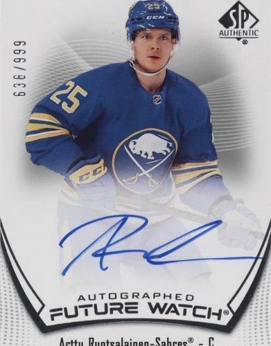 2021-22 SP Authentic - Arttu Ruotsalainen #139