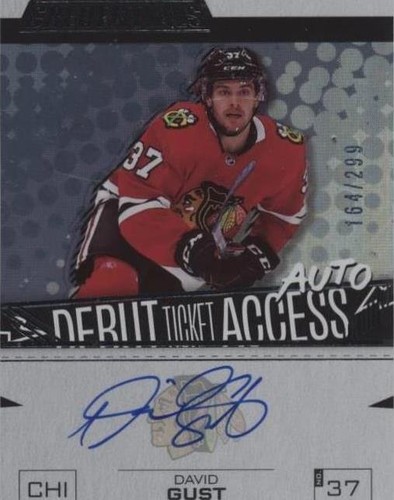 2023-24 Upper Deck Credentials - David Gust #DTAA-DG