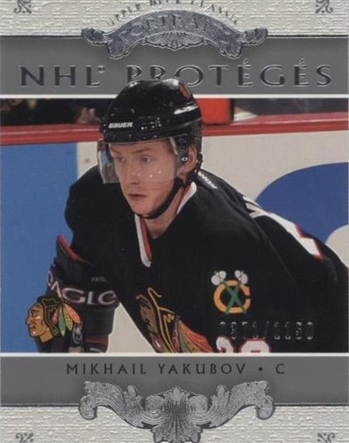 2003-04 Upper Deck Classic Portraits - Mikhail Yakubov #191