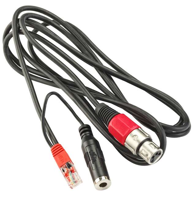 Heil Sound CC1XLRKM 3Pin XLR to 8Pin Modular Mic Adapter Cable for