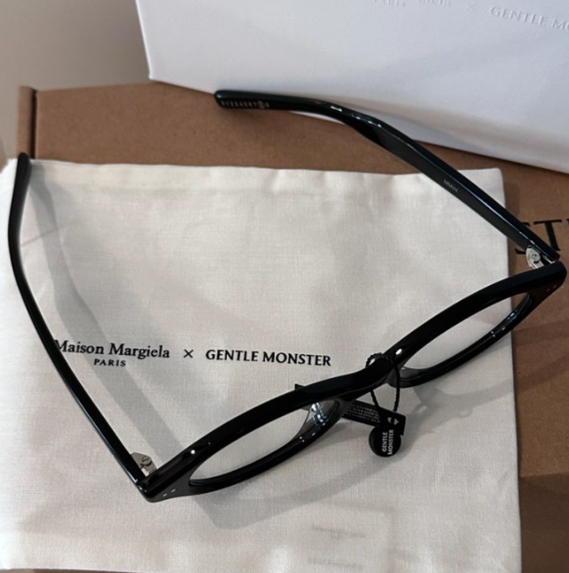 Pre-owned Maison Margiela Gentle Monster X  Mm111 Black Clear Mm111-01 In Muticolor
