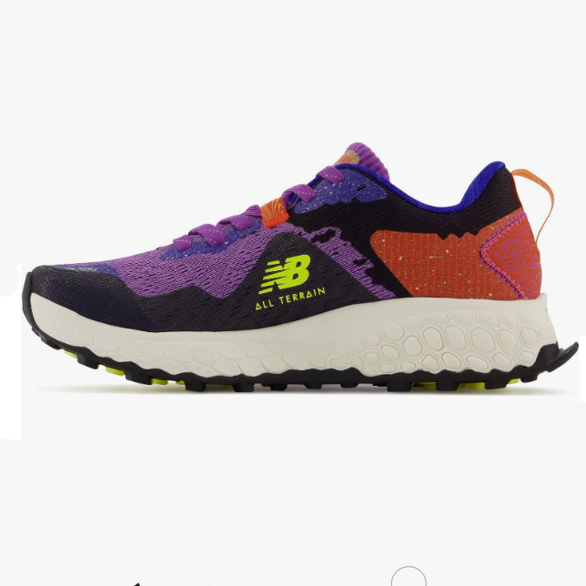 Pre-owned New Balance 194 Balance Women's Hierro V7 Trail Running Shoe, Purple, 9 Wide