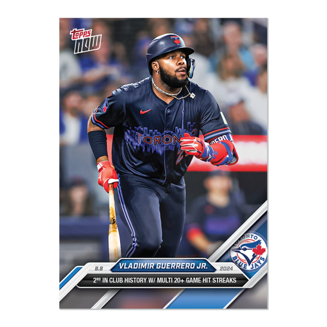 2024 MLB Topps NOW 535 VLADIMIR GUERRERO JR TORONTO BLUE
