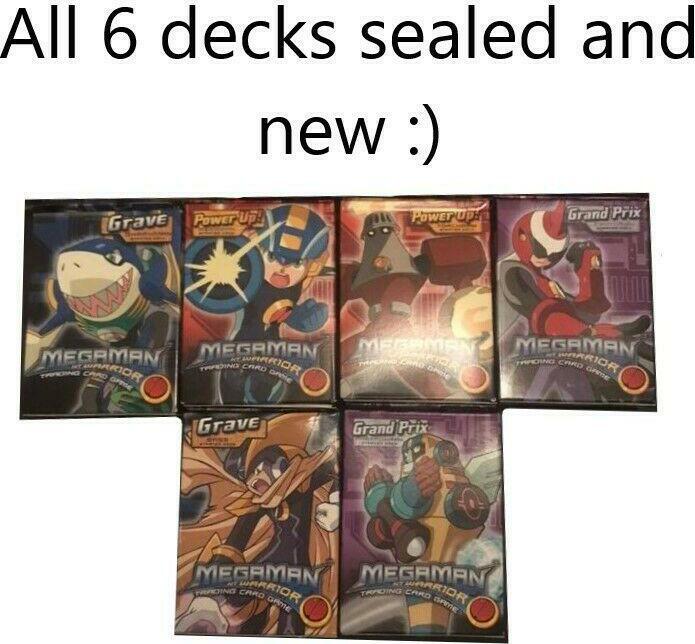 Mega Man TCG Ultimate Bundle - All Sealed Case Fresh 6 Decks