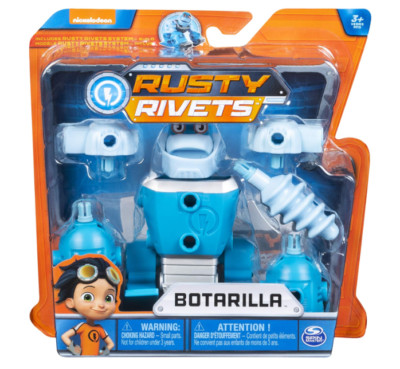 RUSTY RIVETS, Botarilla Building Kit with Collectible Rusty Figure, for  ages+3 