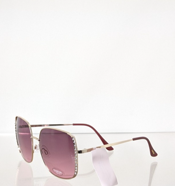 New Authentic BEBE Sunglasses BBOP 1034 712 Gold Frame