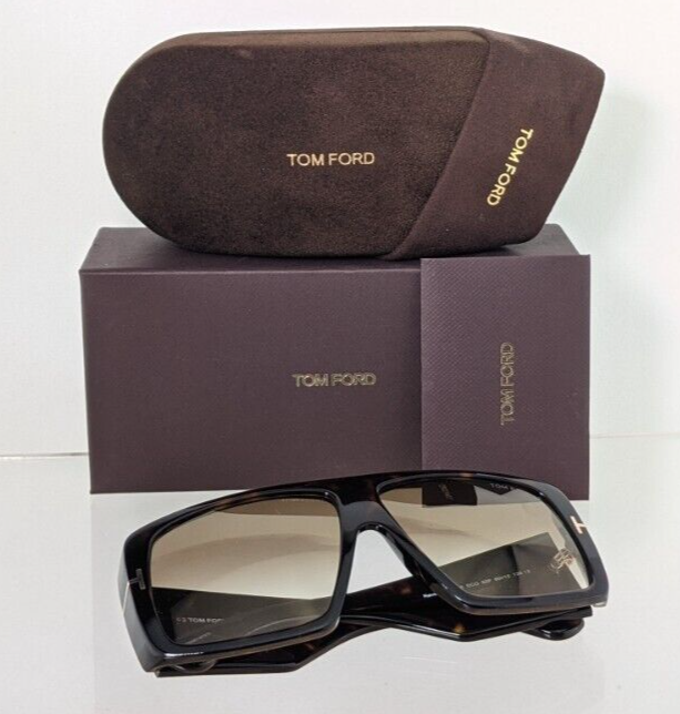 Pre-owned Tom Ford Brand Authentic  Sunglasses Ft Tf 1036 52f Raven 52f Tf1036 60mm In Brown