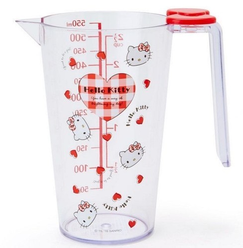 KitchenAid 12 Piece Measuring Set Cups Spoons Set Red And Clear