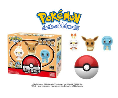  Official Pokémon Lapras Sylveon Psyduck & More Action Figure Face Changers NEW