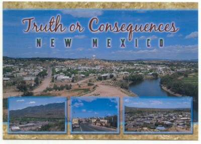 Truth Or Consequences NM Postcard New Mexico