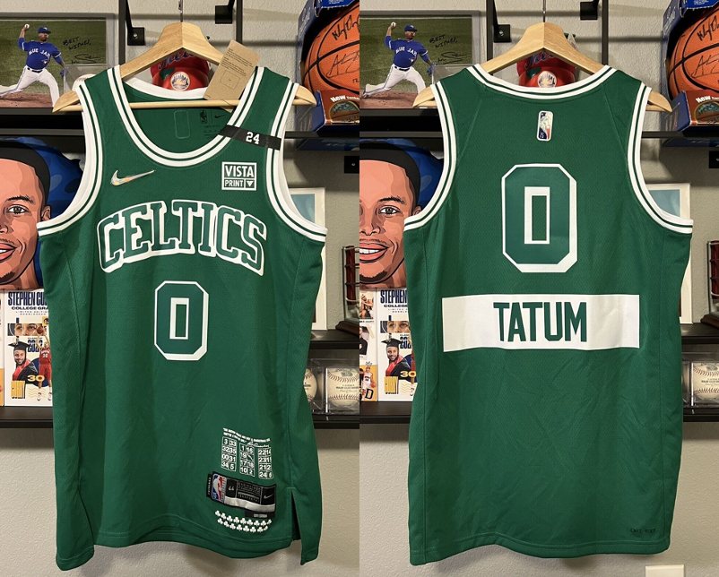 Jayson Tatum Boston Celtics Nike 21-22 Diamond 75th City