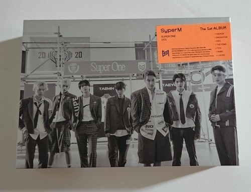 SuperM The 1st Album: Super One CD Exclusive Like New Box