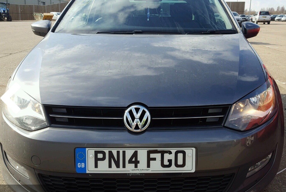 14 plate polo cat d repaired 45000k on clock mint all around including