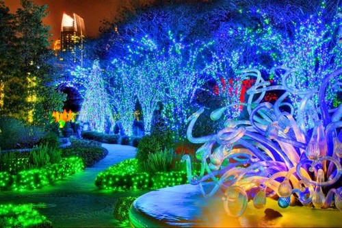 Atlanta Botanical Garden Tickets- Garden Lights Holiday Nights Exhibit