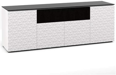 Salamander Chameleon Milan 345 - White/Black Glass Quad Widt