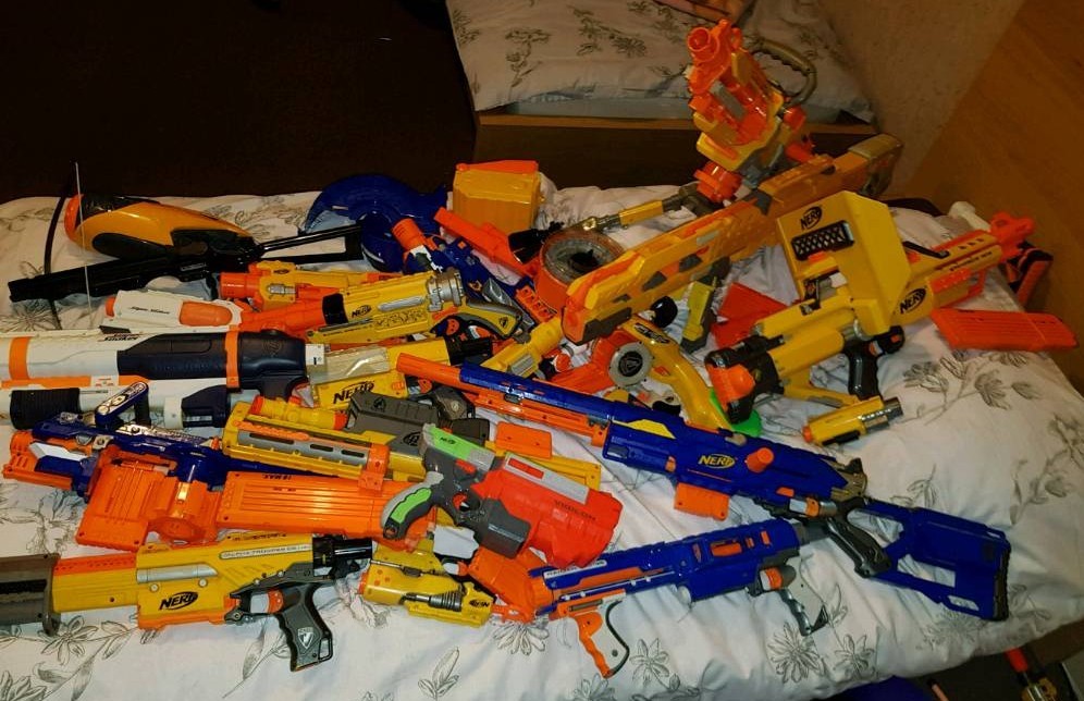 Huge Nerf Gun Bundle with Accesories in Ibrox, Glasgow Gumtree