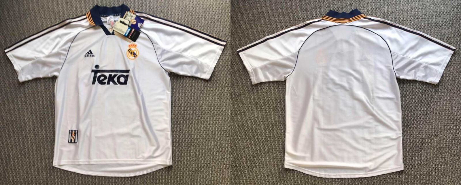 ウェア adidas 98-00 Real Madrid  kit M 1998-00 Real Madrid adidas Home Shirt M | Vintage Football