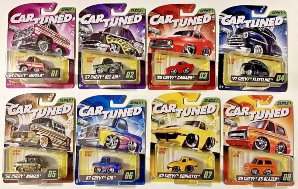 16台セット！CARTUNED シリーズ1 2 未開封BOX 16台セット！CARTUNED シリーズ1 2 未開封BOX