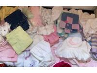 Bundle of baby girl clothes newborn/0-3 months 