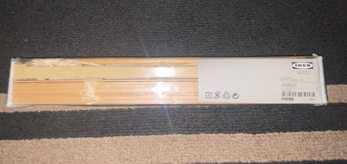 IKEA LINDMON ブラインド  ブラウン 2個セットIKEA Lindmon ウッドブラインド 廃盤 希少 - メルカリ