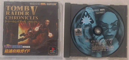 Capcom Tomb Raider 5 V Chronicles PS1 SLPM-86779 Japan