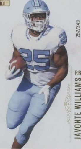 2021 Wild Card MATTE Javonte Williams #MBC-8