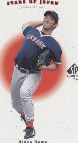 2001 SP Authentic - Hideo Nomo Shigetoshi Hasegawa #RS10