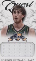2012-13 Panini Crusade - Gordon Hayward #15