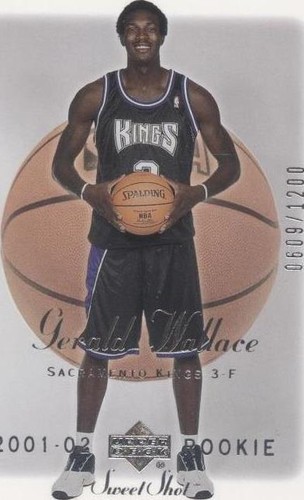 2001-02 Upper Deck Sweet Shot - Gerald Wallace #101