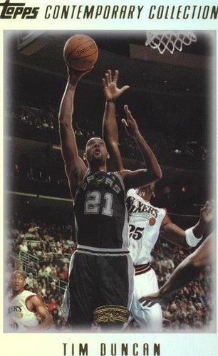 2003-04 Topps Contemporary Collection - Tim Duncan #98