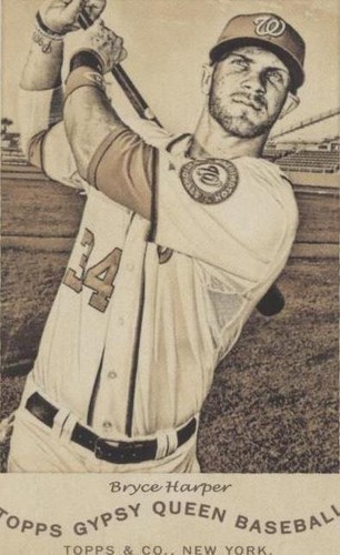 2014 Topps Gypsy Queen - Bryce Harper #N174-BH