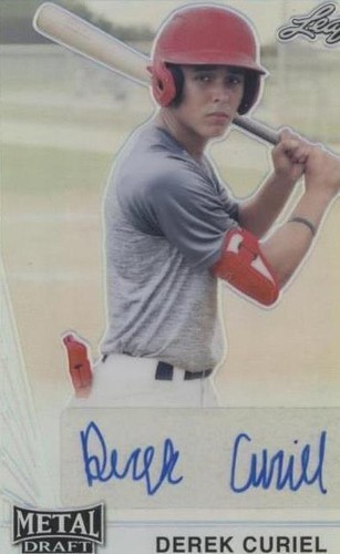 2021 Leaf Metal Draft - Derek Curiel #LA-DC1