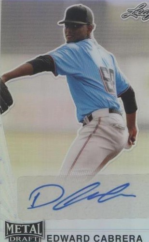 2020 Leaf Metal Draft - Edward Cabrera #LA-EC1