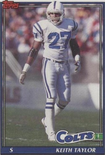 1991 Topps Keith Taylor #348