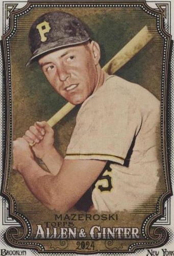 2024 Topps Allen & Ginter - Bill Mazeroski #176