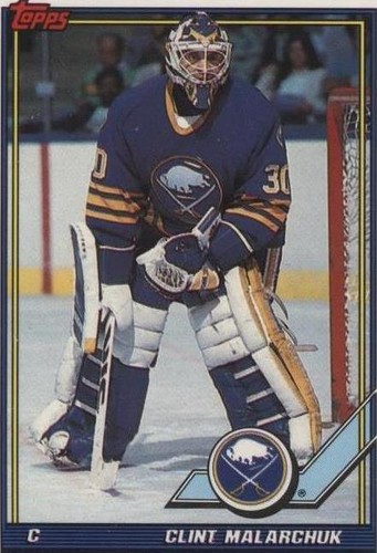 1991-92 Topps - Clint Malarchuk #97