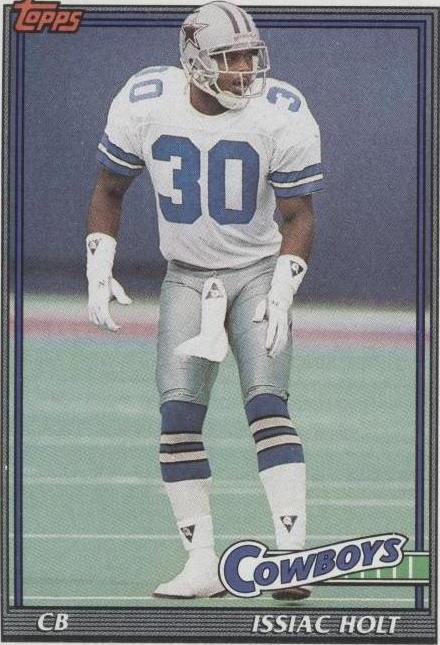 1991 Topps Issiac Holt #374