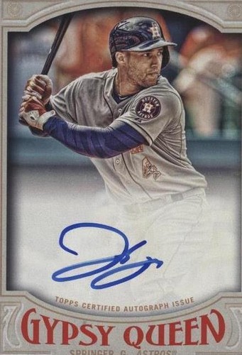 2016 Topps Gypsy Queen - George Springer #GQA-GS