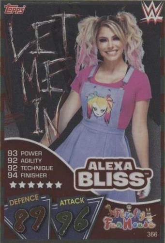 2021 Topps WWE Slam Attax - Alexa Bliss #366