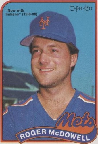 1989 O-Pee-Chee - Roger McDowell #296