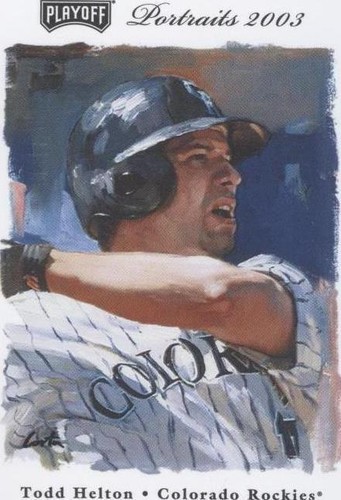 2003 Playoff Portraits - Todd Helton #21